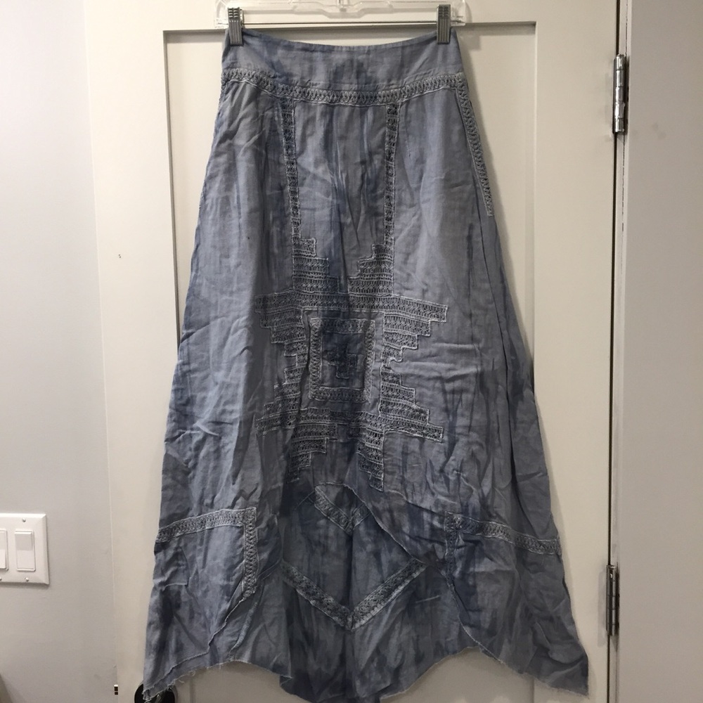 FREE PEOPLE high low skirt